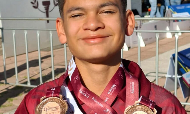 Tamaulipas suma 5 medallas en 3er día de Paralimpiada Nacional