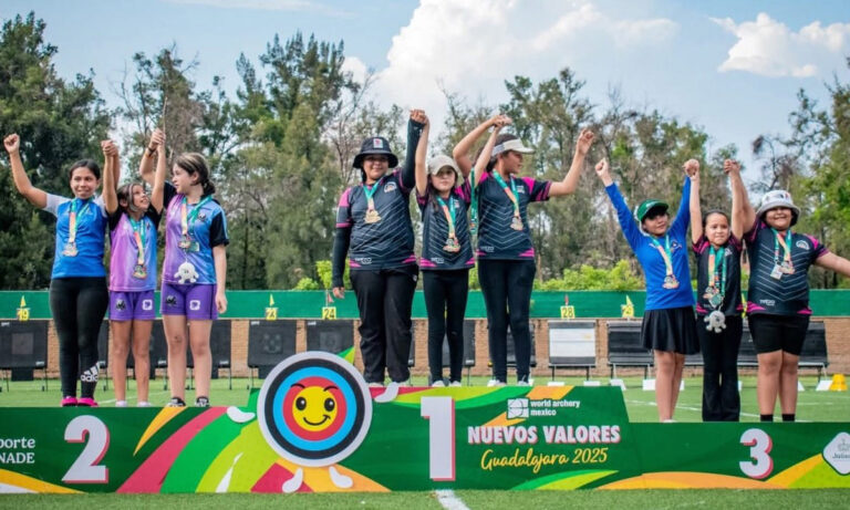 Niña Victorense brilla en nacional de tiro con arco
