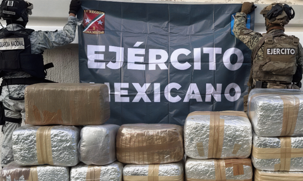 Operativo incauta armas y posible droga