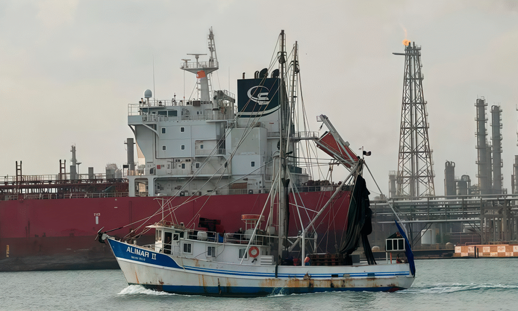 Cierran puerto por frente frío